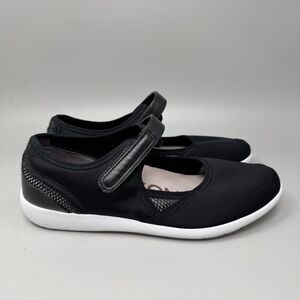 Ziera Black USHERY Womens Size 10-10.5 Comfort Walking Mary Jane Shoes